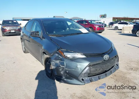 2017 Toyota Corolla L from USA, damaged, VIN 5YFBURHE5HP614688